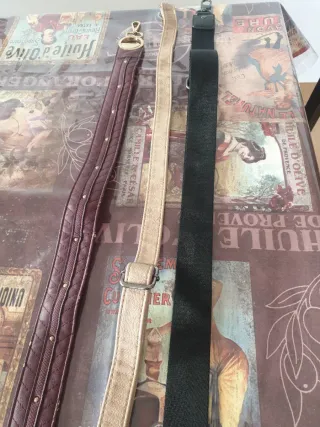 Set di 3 cinture per borse