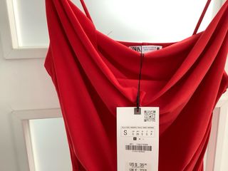 Vestido rojo para fiesta o graduación