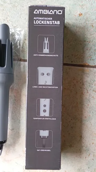 Arricciacapelli automatico Ambiano grigio