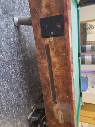 Billar americano automático con base de pizarra