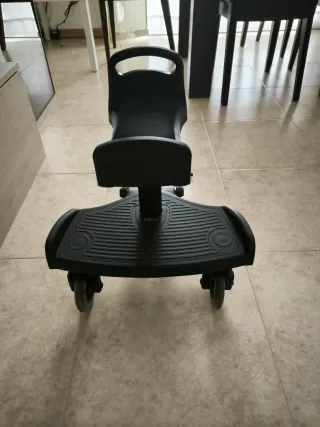 Patinete Universal con Asiento Negro bbest