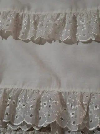 Enaguas traje regional blanca