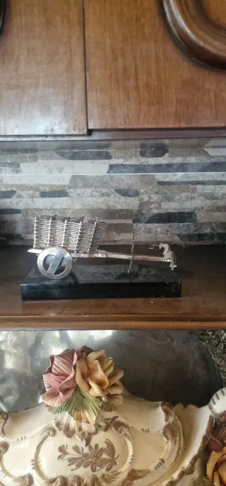 Carro antiguo de plata