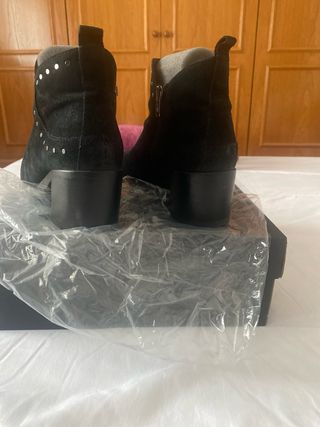 Botines Alpe Negros Mujer