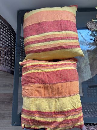 Cojines decorativos rayas