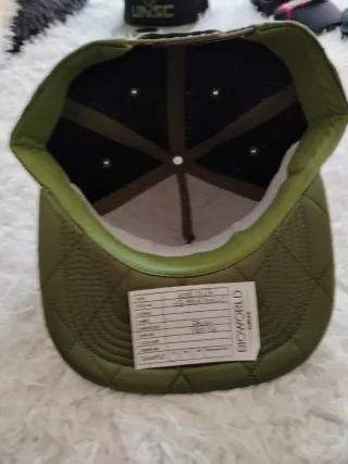 Cappello Halo Verde Trapuntato
