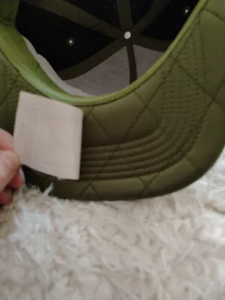 Cappello Halo Verde Trapuntato