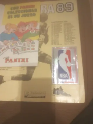 Panini Basket NBA 89 Álbum Cromos Adhesivos