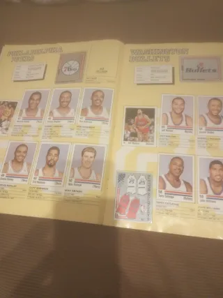 Panini Basket NBA 89 Álbum Cromos Adhesivos