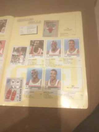 Panini Basket NBA 89 Álbum Cromos Adhesivos