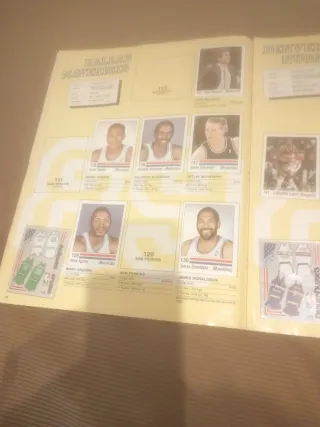 Panini Basket NBA 89 Álbum Cromos Adhesivos