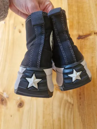 Converse Run Star Hike High Top Negras