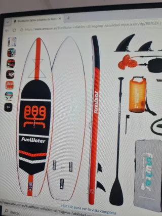 Tabla Paddle Surf Inflable Grande FunWater