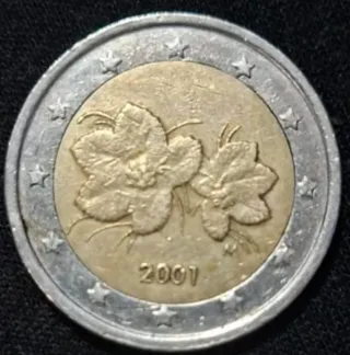 Moneda 2€ Flores 2001