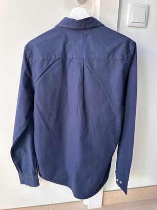 Camisa Tommy Hilfiger Azul Talla S 80's 2Ply