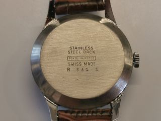 Orologio Tavannes Vintage Pelle Marrone