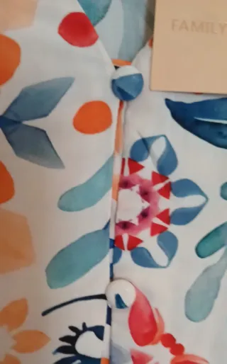 Camiseta FANNY MORGAN flores multicolor