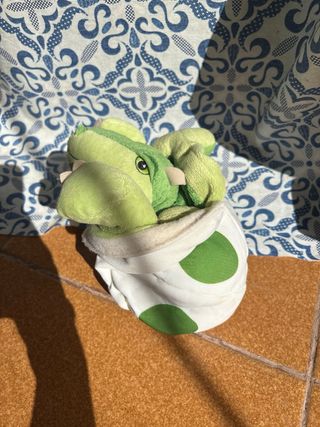 Peluche Dinosaurio Reversible a Huevo Ikea