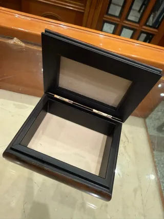 Joyero de plata con caballo