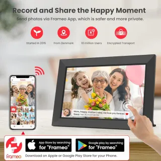 Marco de Fotos Digital WiFi 10.1" (Nuevo)