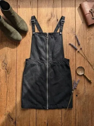 Pichi H&M Negro Cremallera Talla 40