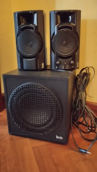 Altavoces Hercules 3.1 Negro