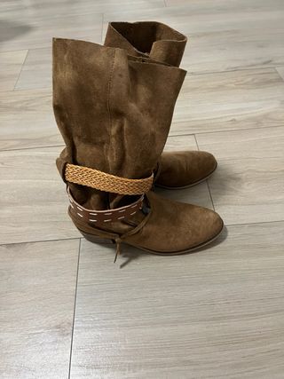 Botas camperas marrones