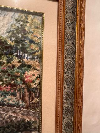 Cuadro Punto de Cruz "Valley of the River Beck"