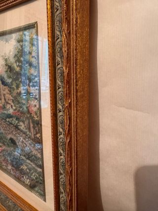 Cuadro Punto de Cruz "Valley of the River Beck"