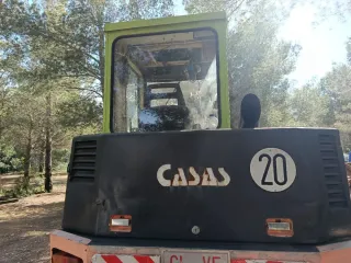 Mini excavadora giratoria