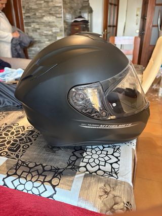 Casco Moto MT Helmets Targo Shell Negro Mate