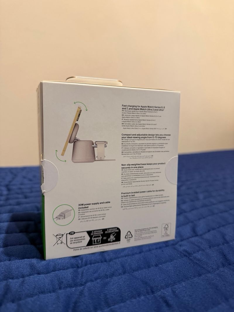 Base Carga Inalámbrica Belkin 2 en 1 afbeelding 6