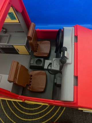 Camión de comida Playmobil + 6 muñecos de la peli