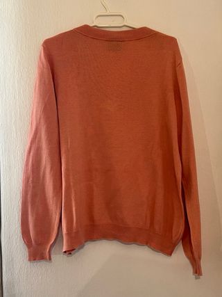 Jersey Piel de Toro Cuello Pico Talla M