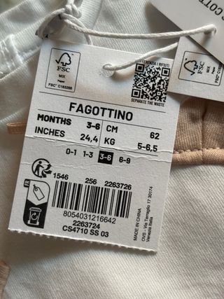 Tutina e body neonata