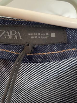 Chaleco vaquero Zara