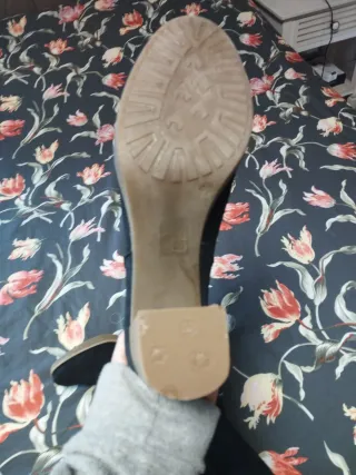 Botas de piel negras talla 41