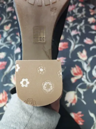 Botas de piel negras talla 41