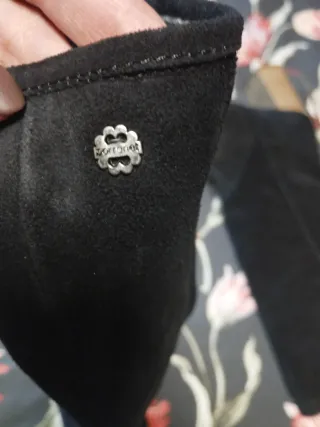 Botas de piel negras talla 41