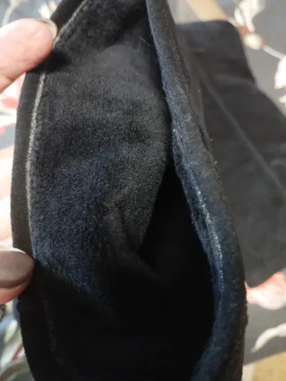 Botas de piel negras talla 41