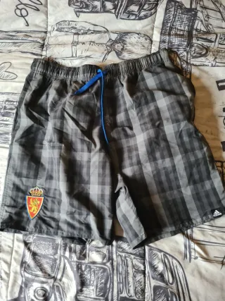 Bañador bermuda Real Zaragoza Adidas Gris