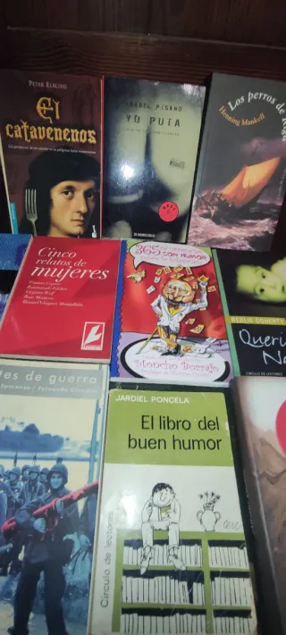Libros diversos , novelas