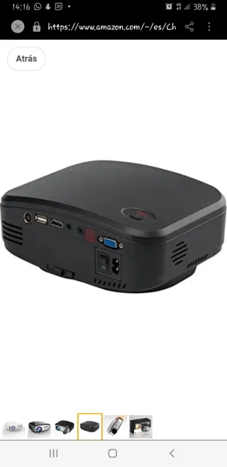 OFERTA. Mini proyector LED C6. NUEVO