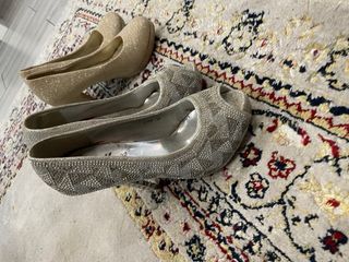 Tacones FAMA Talla 36 Fiesta Brillantes