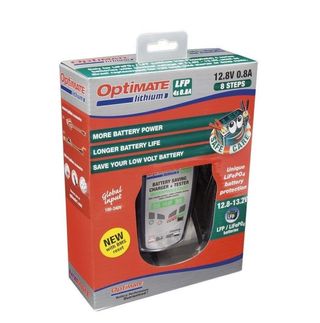 Cargador baterías Litio para moto TM-470 / 0,8A