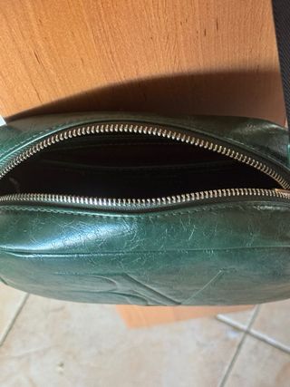 Bolso bandolera verde Roberto Verino