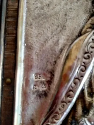 Icona Madonna con Bambino Argento 950