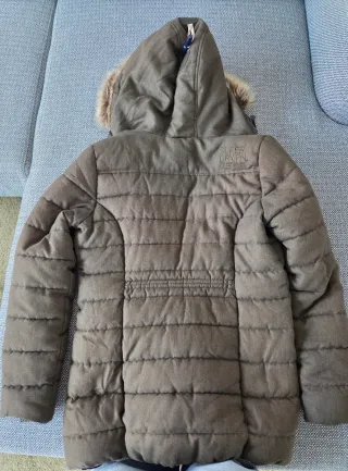 Parka abrigo Superdry T40 Verde con Capucha