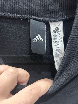 Vestido Sudadera Adidas Negro