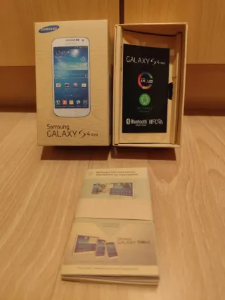 Caja Samsung Galaxy S4 mini vacía